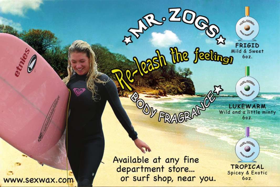 Mr. Zog's Sex Wax body fragrance — Frigid, Lukewarm and Tropical